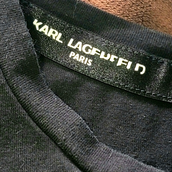 Karl Lagerfeld Paris Petite Women's Graphic Tee Size XS - Picture 10 of 14